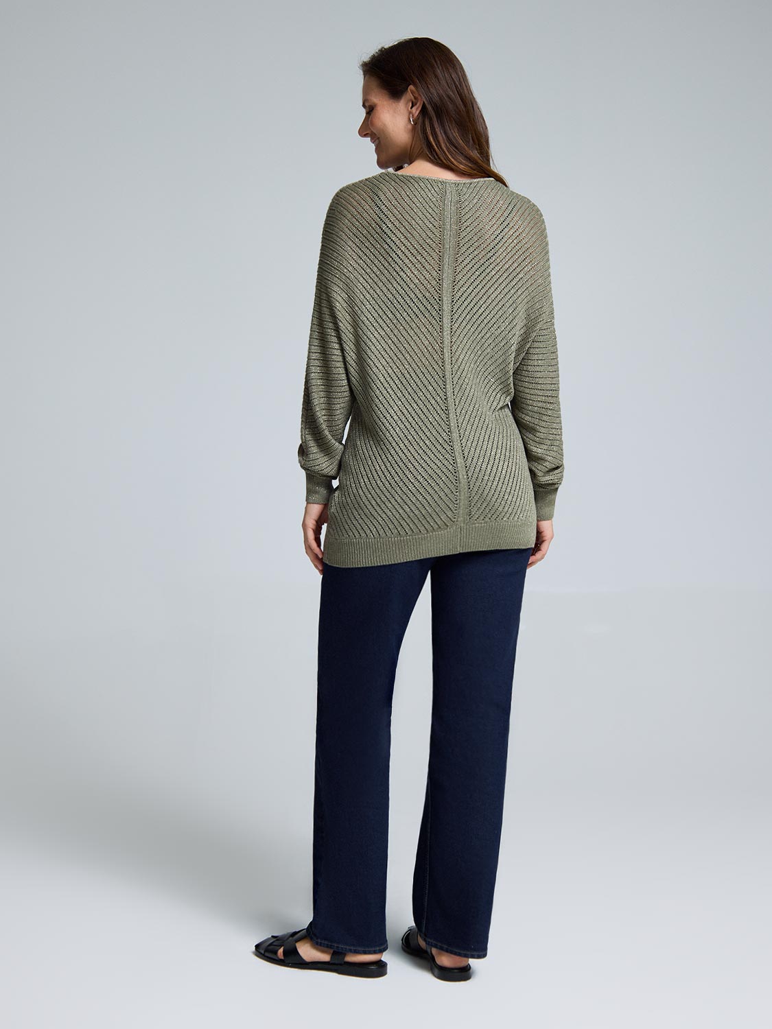 Long Dolman Sleeve Sweater
