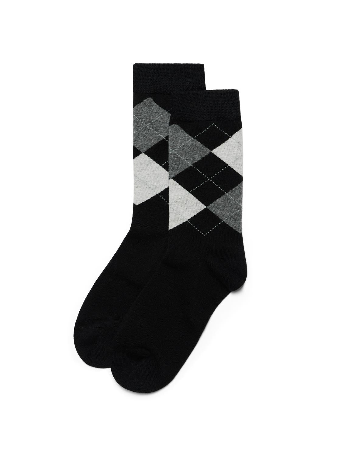 Argyle Crew Socks