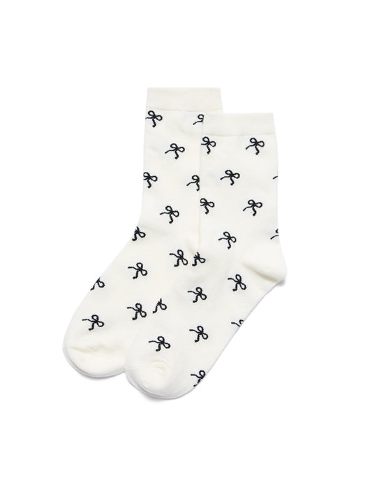 Bow Print Socks
