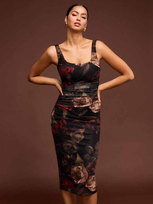 Floral Cocktail Dress