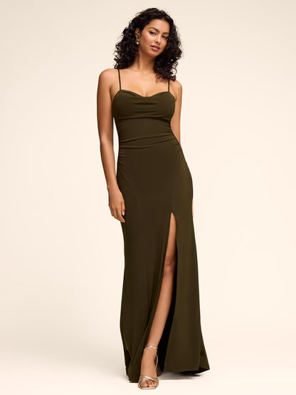 Cowl Neck Gown