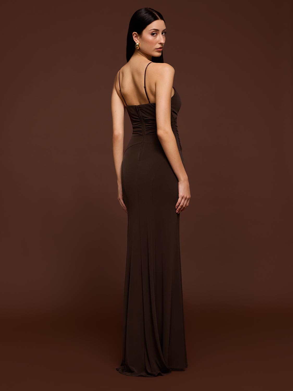 Cowl Neck Gown