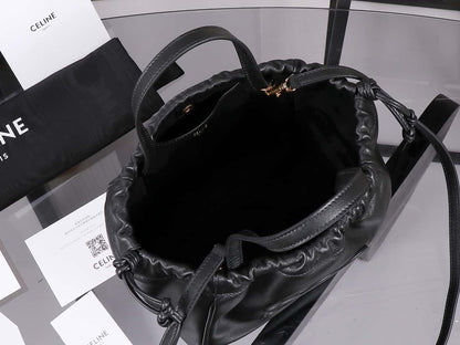 Celine Medium Cabas Bourgeoi brown handbag