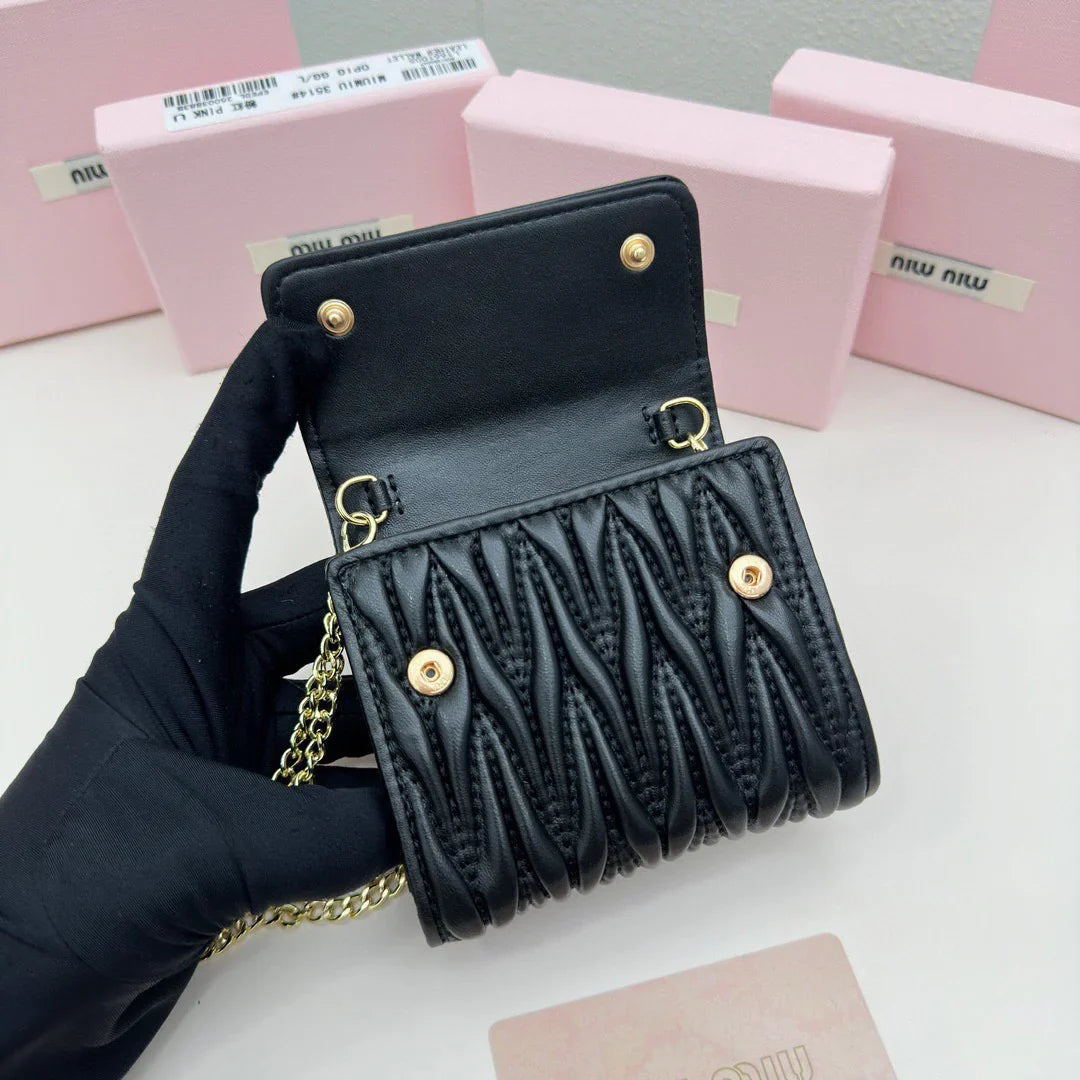 Miumiu Classic Jacquard Embossed Tote Bag