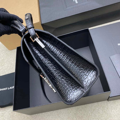Authentic Saint Laurent CASSANDRA Top Handle Bag 578000  24_20x11cm