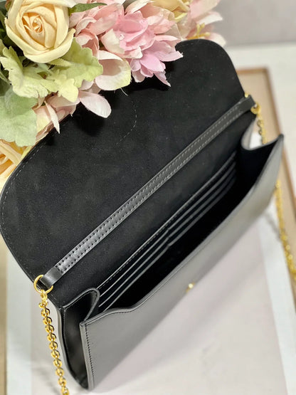 Dior Bobby Wallet on Chain East West Black - 21.5_12_4cm