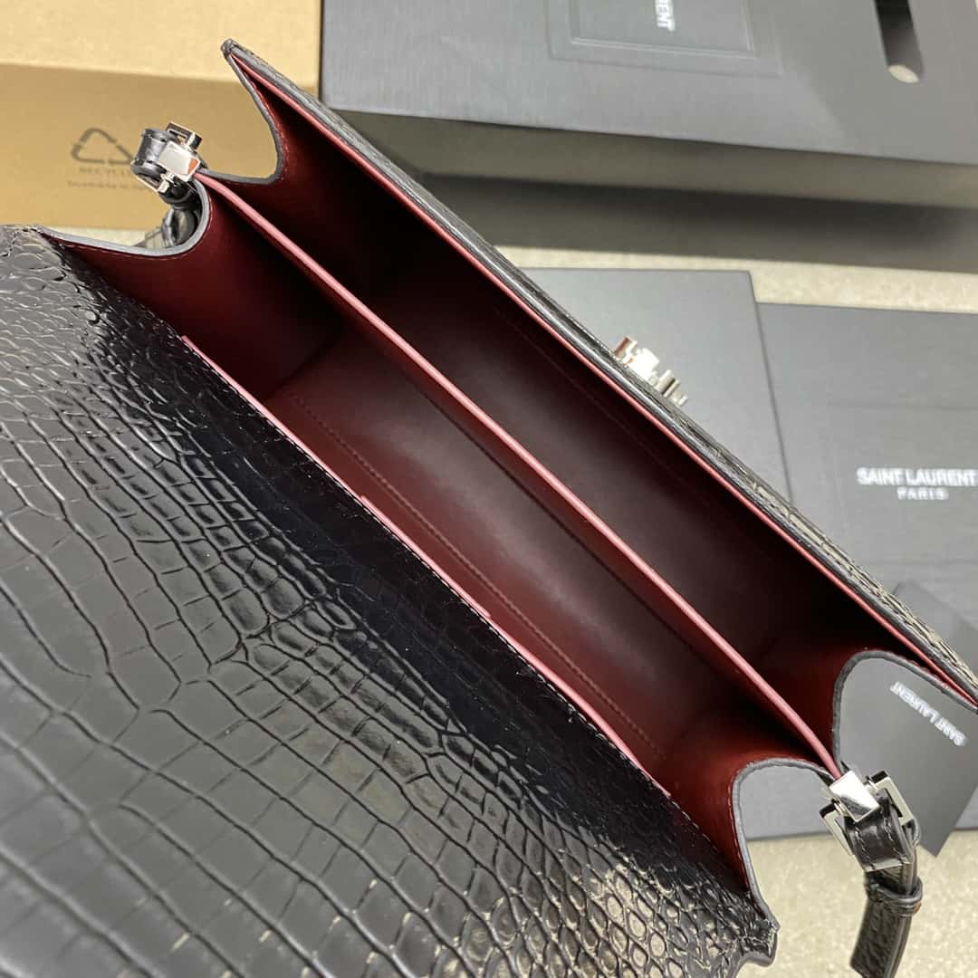 Authentic Saint Laurent CASSANDRA Top Handle Bag 578000  24_20x11cm