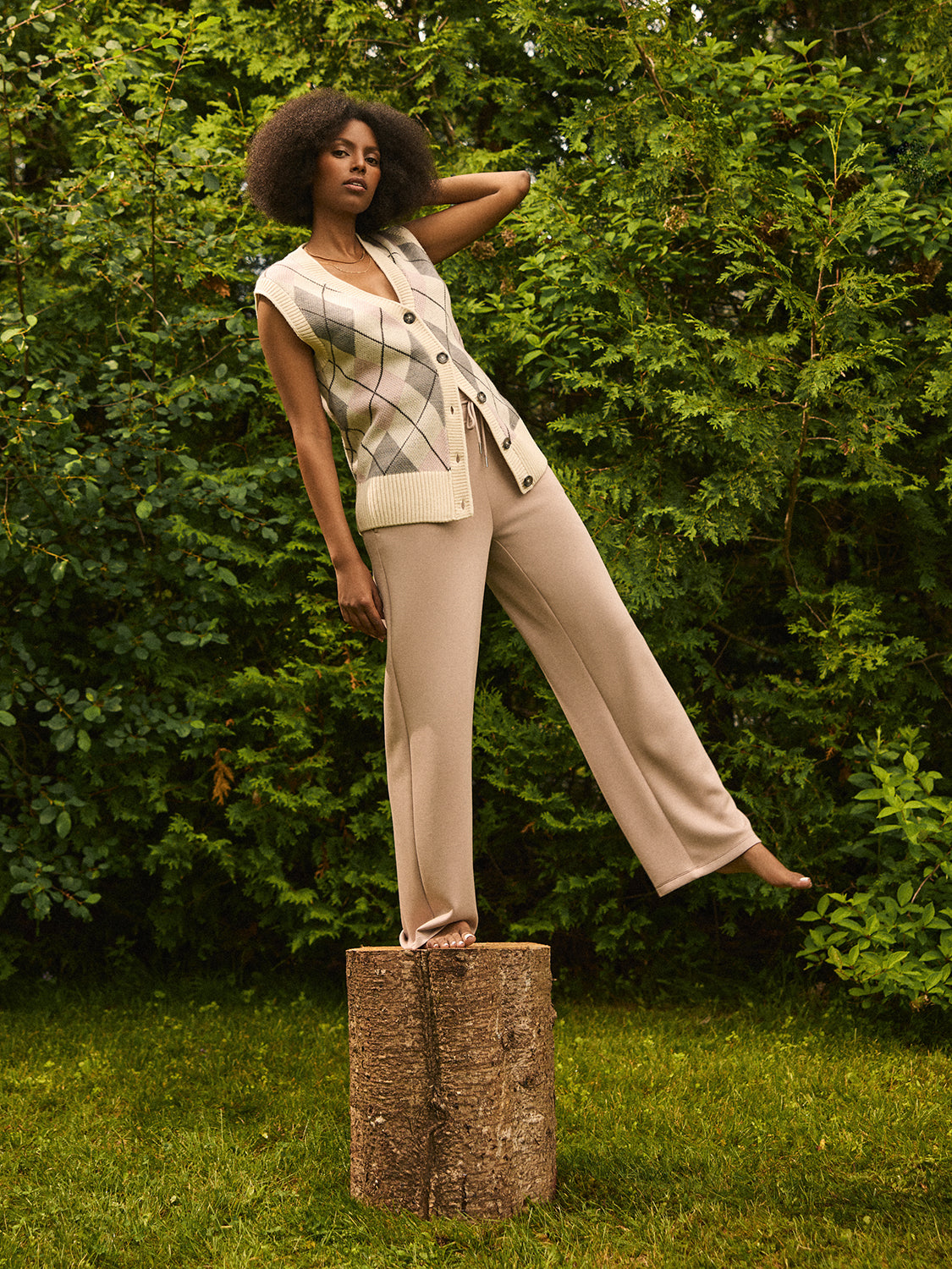 Cloud Fleece Wide-Leg Pants